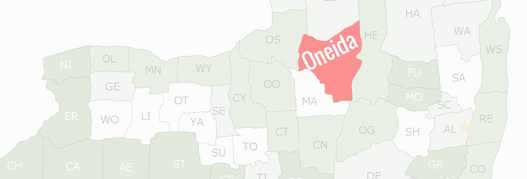 Oneida County Map